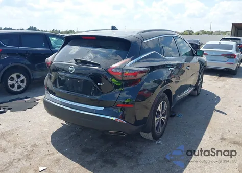 2019 Nissan Murano Sv z USA, uszkodzony, nr VIN 5N1AZ2MJ3KN156625